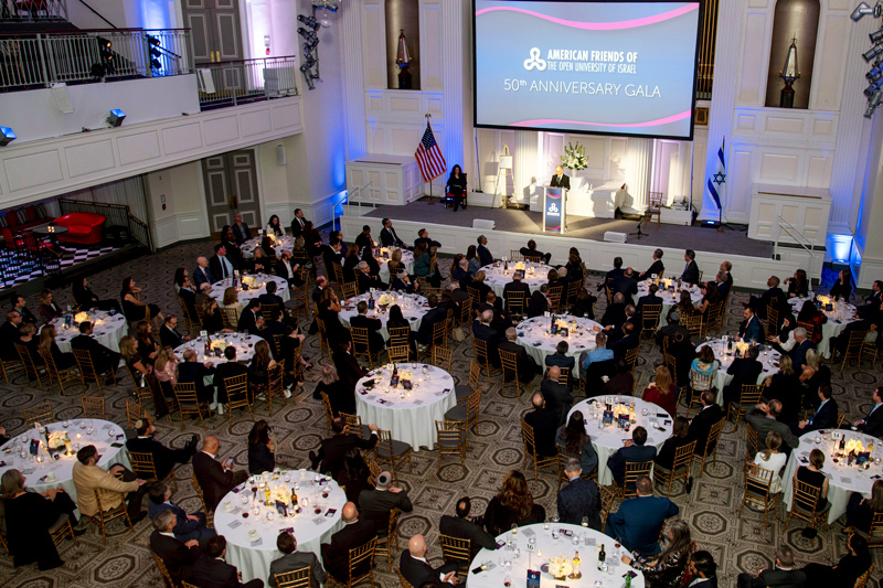 Attendees at The Open University gala. Credit: The Open University, by Melanie Einzig
