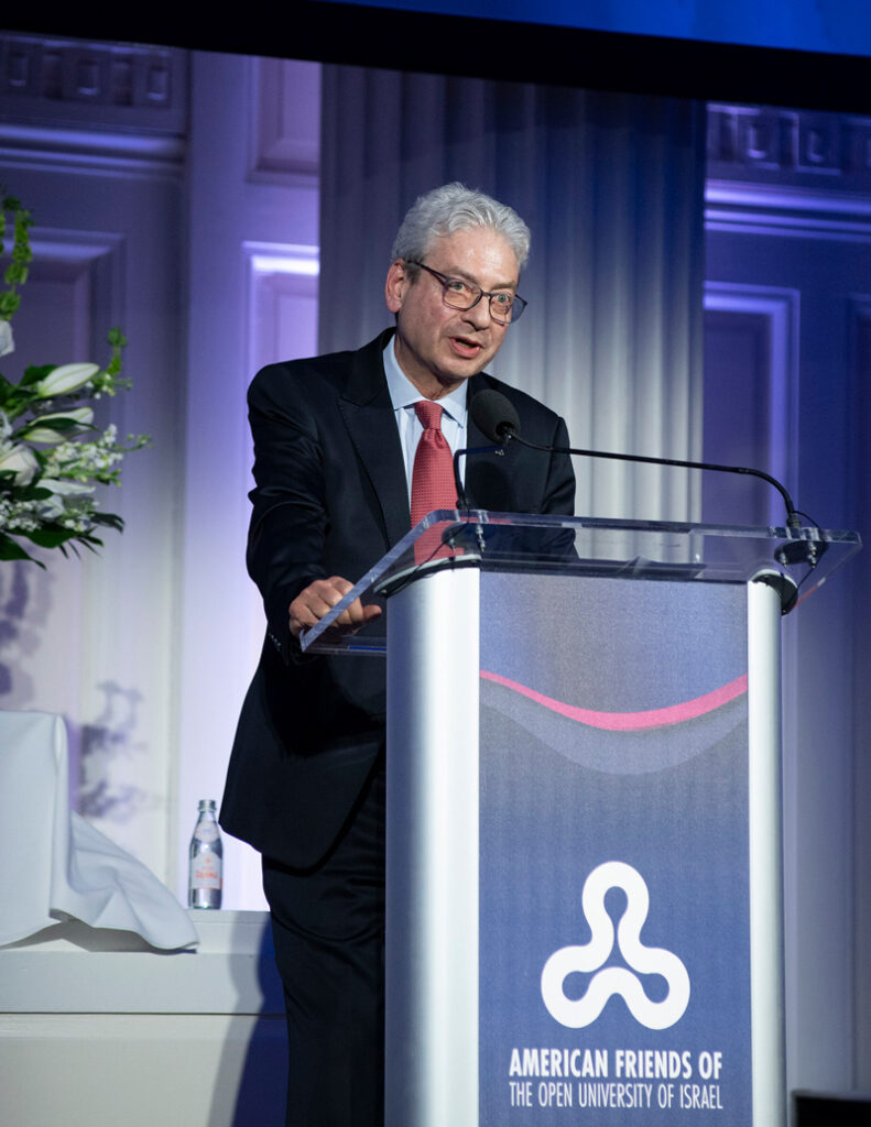 Eran Broshy, Chairman of OUI’s American Friends. Credit: The Open University, by Melanie Einzig.